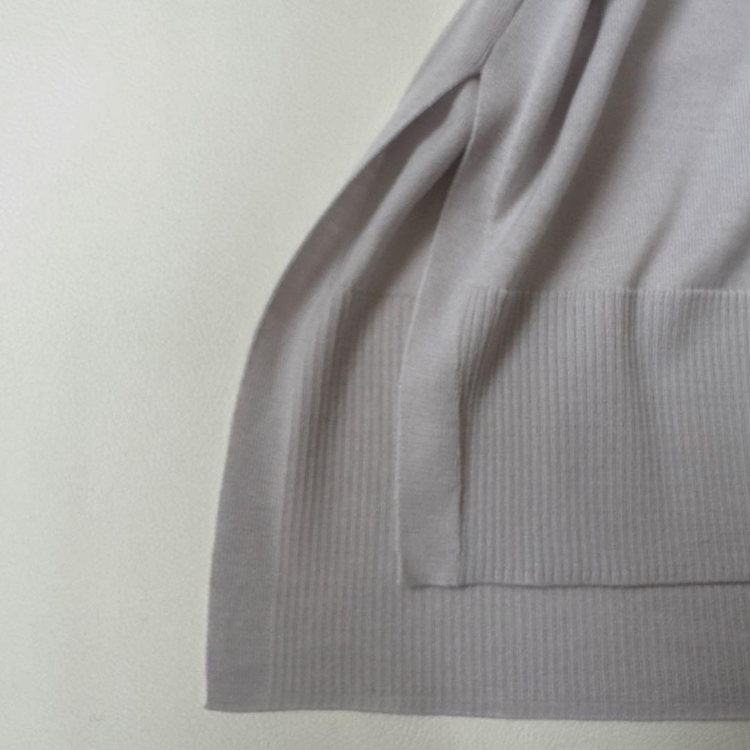 美品✨洗えるセオリーリュクス　ハイゲージワイドプルオーバー　ニット