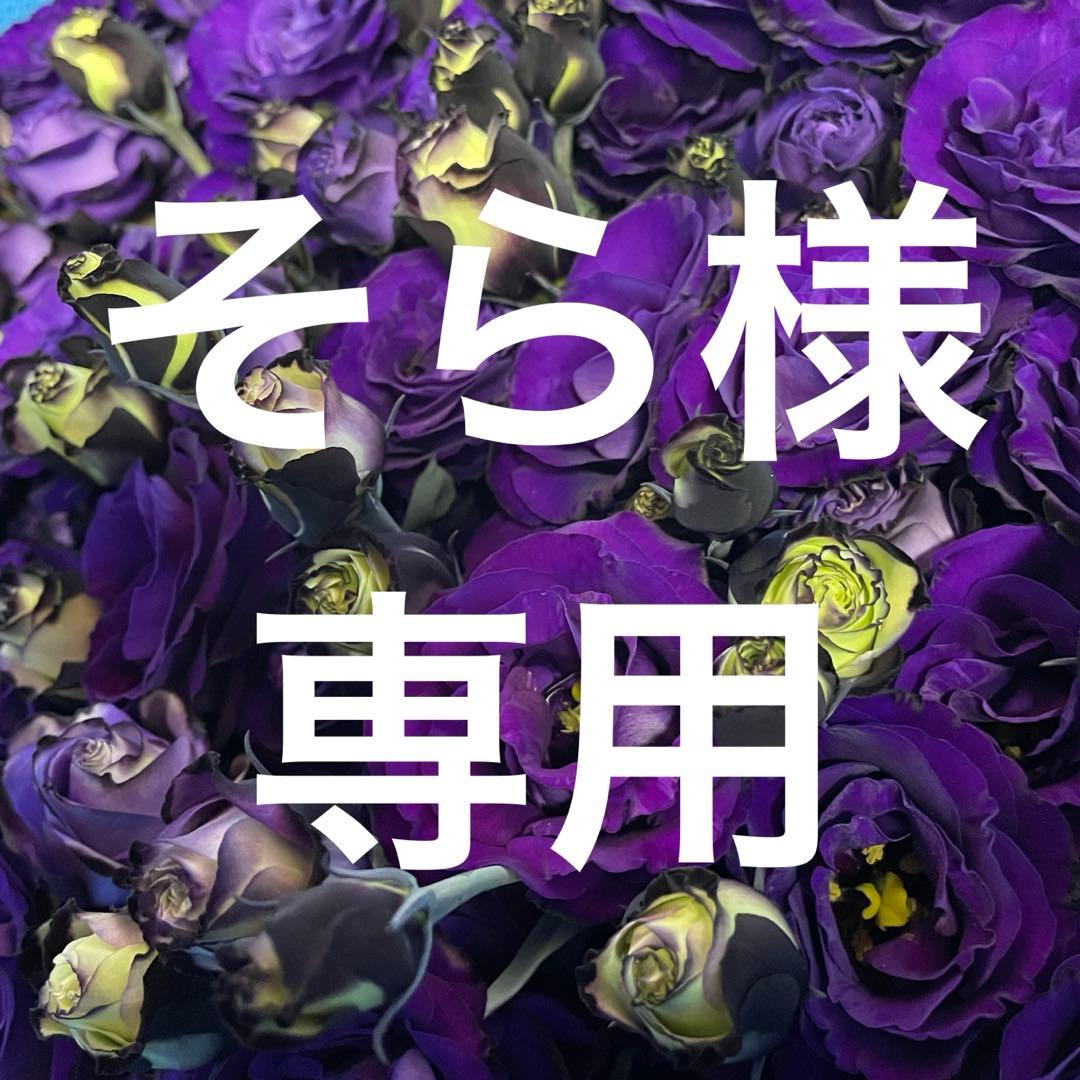 そら　トルコキキョウ　ユーストマ生花　ブラックバード２０本