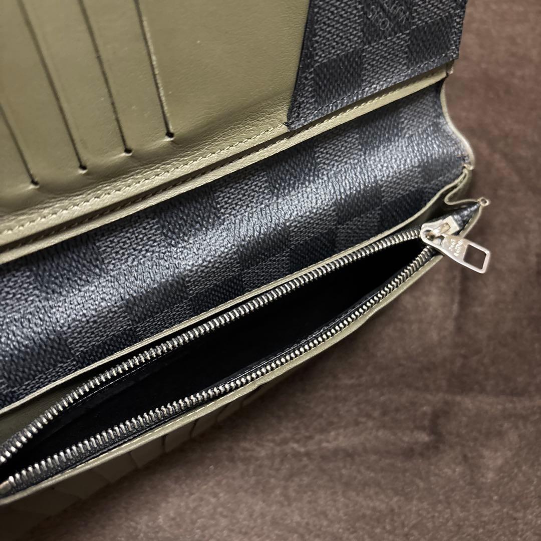 そ*ら様 LOUIS VUITTONダミエグラフィット レザー長財布