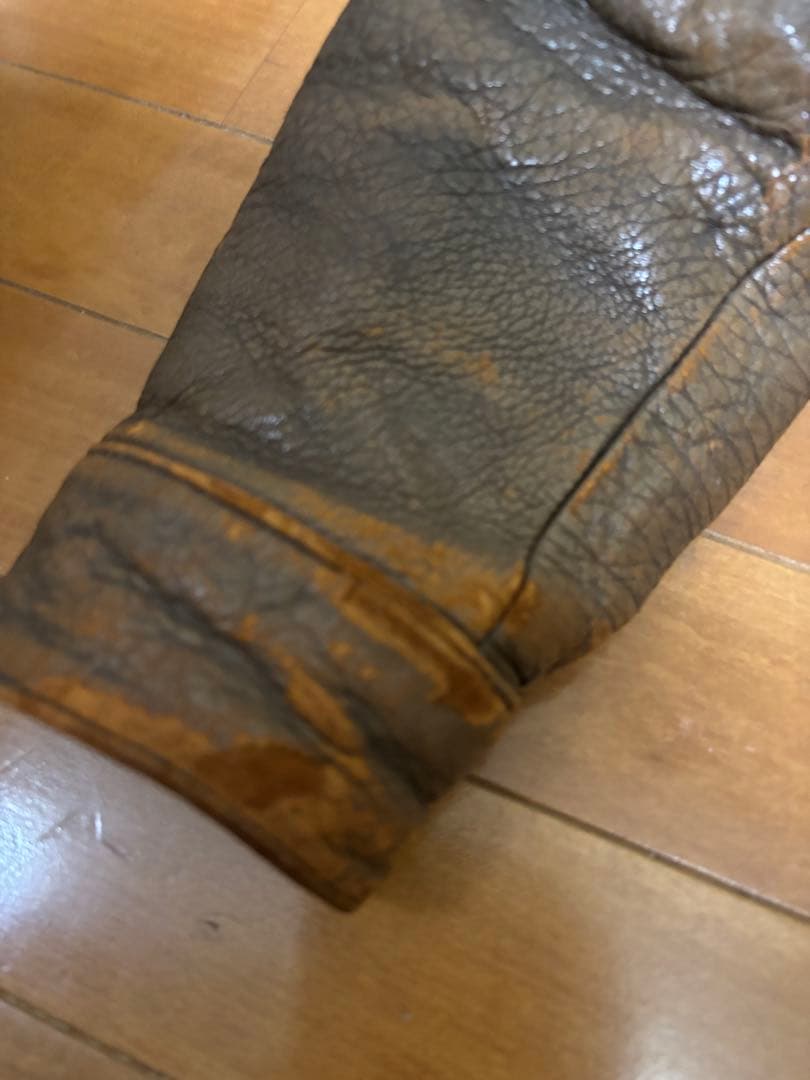 【本革】90s フライトジャケット A2タイプ 短丈　海外ボーイ