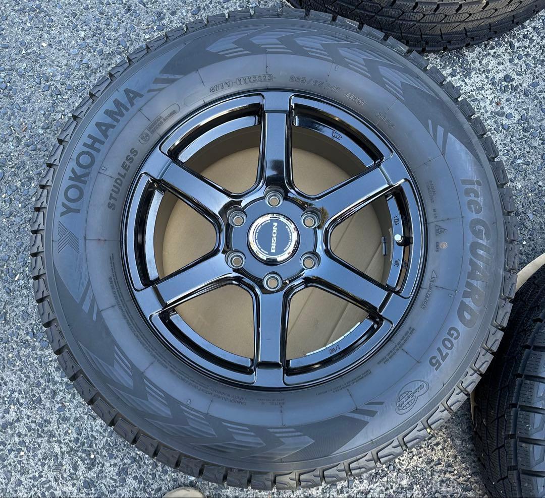 プラド ハイラックス スタッドレスセット 265/65r17