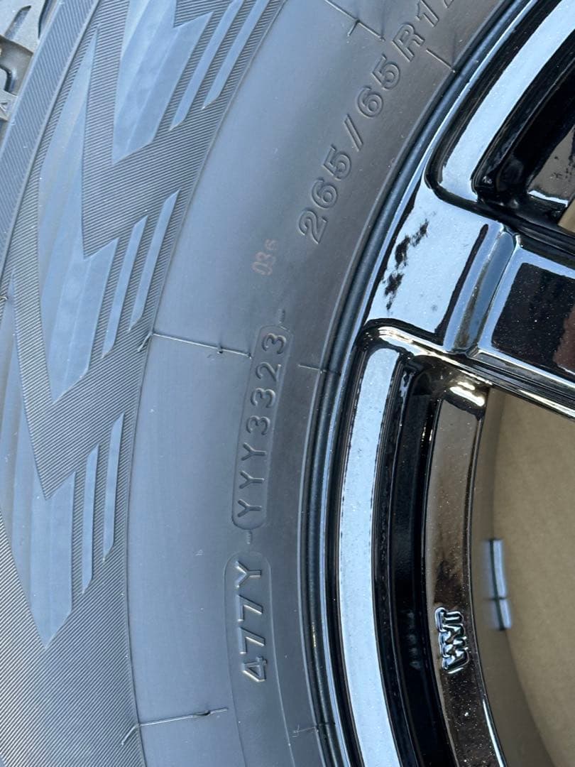 プラド ハイラックス スタッドレスセット 265/65r17