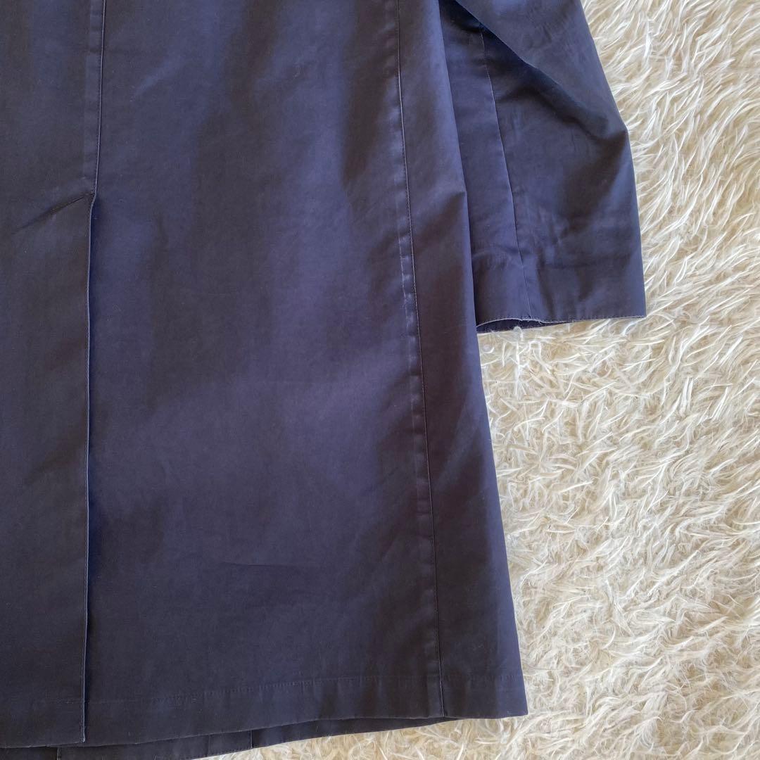 マッキントッシュ　ゴム引きコート　ライナー付き2way　ネイビー　38