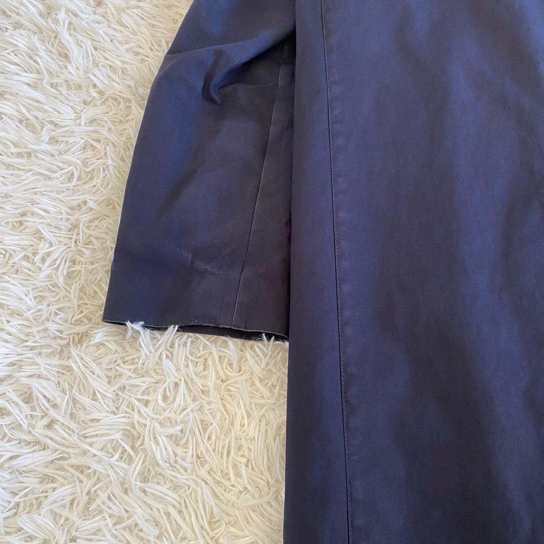 マッキントッシュ　ゴム引きコート　ライナー付き2way　ネイビー　38