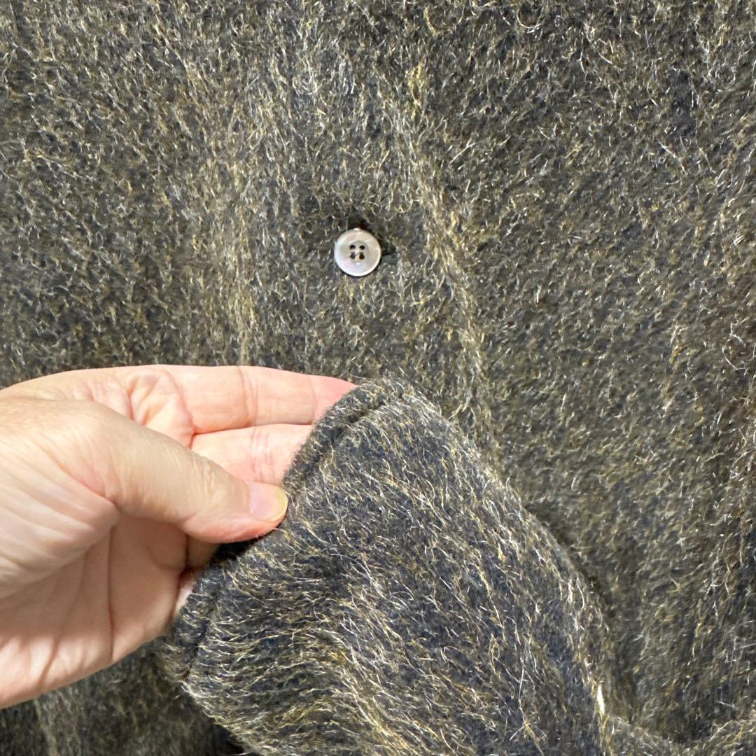 60s ヴィンテージ　モヘアカーディガン　L