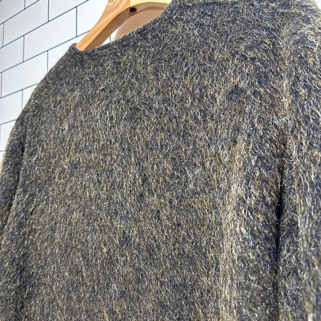 60s ヴィンテージ　モヘアカーディガン　L