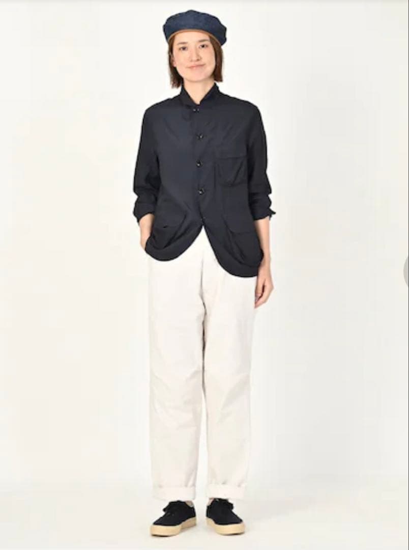 45R レーヨンダンプのシャツジャケット　【価格44,000円】