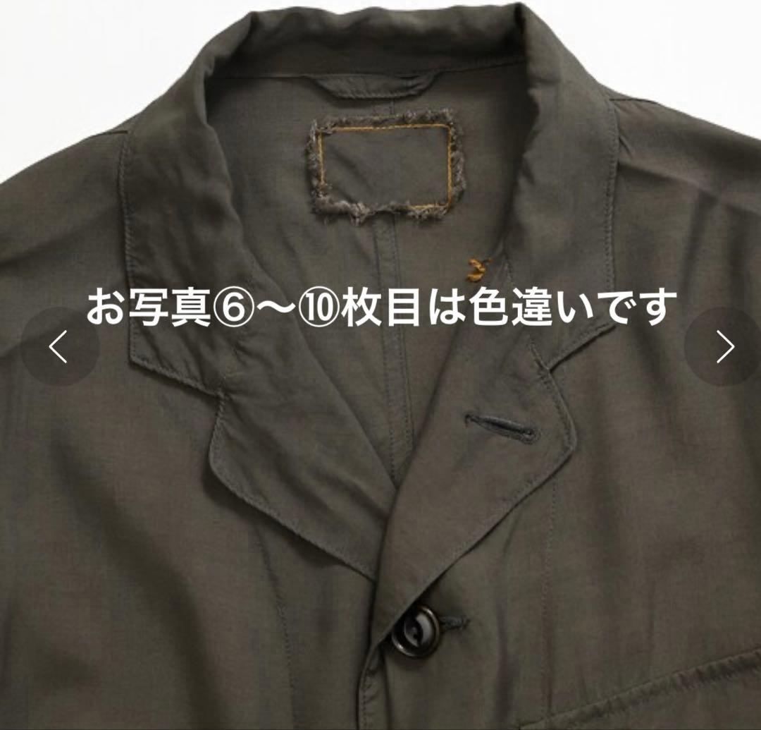 45R レーヨンダンプのシャツジャケット　【価格44,000円】