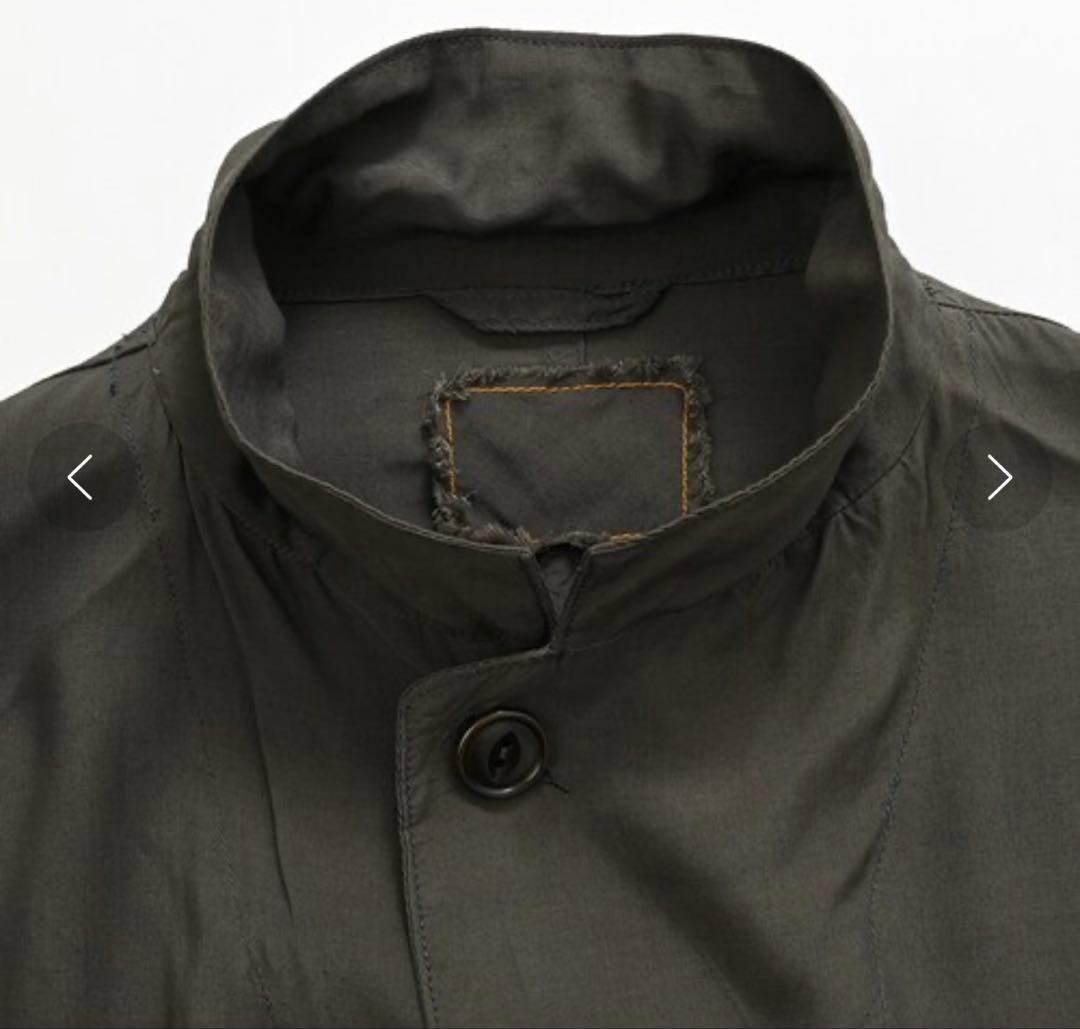 45R レーヨンダンプのシャツジャケット　【価格44,000円】