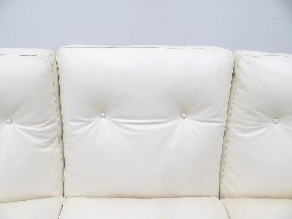 展示品　ポルトローナフラウ　総本革　レザー　ドリーム　3人掛けソファ　モダン