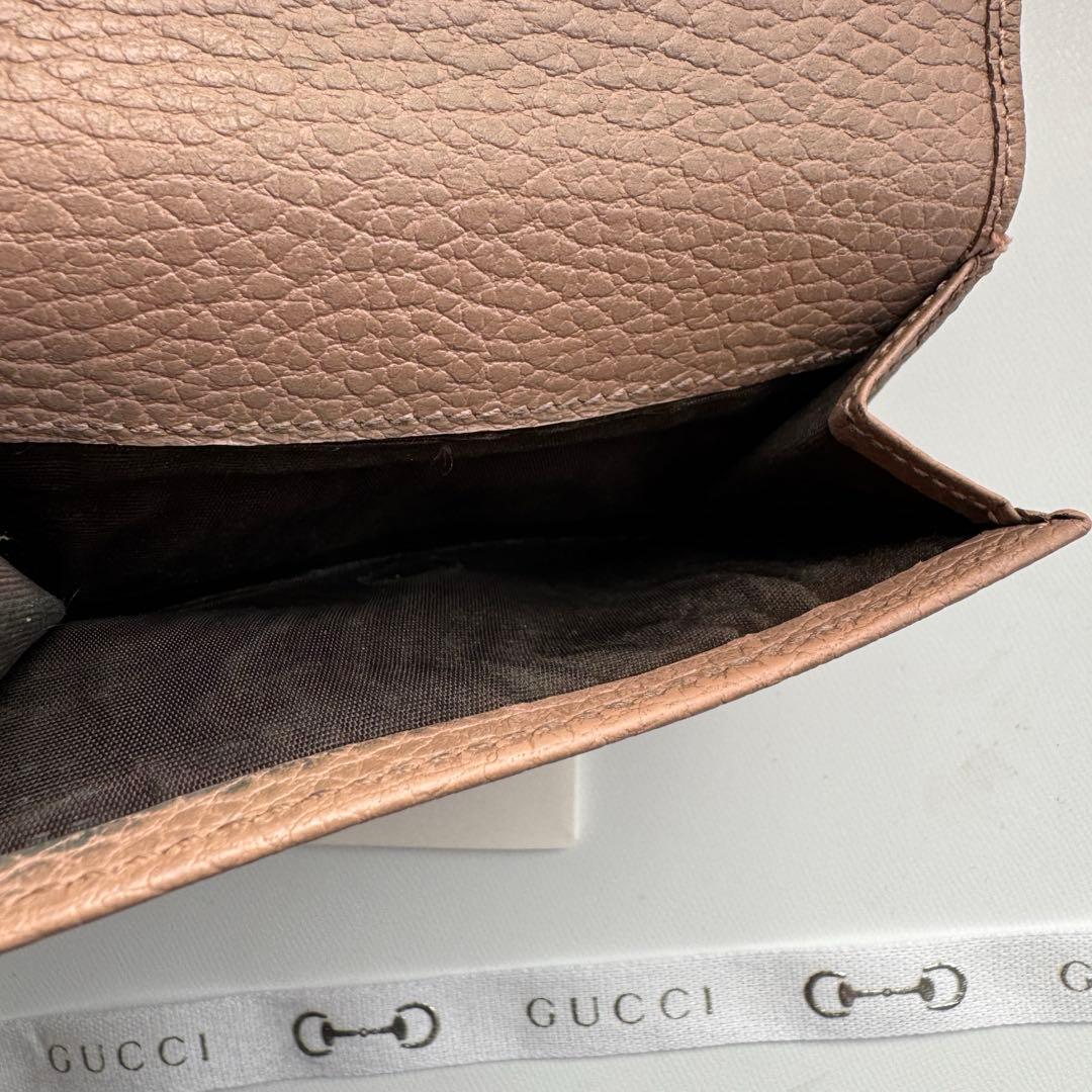 【美品】 153 GUCCI グッチ 3つ折り 財布