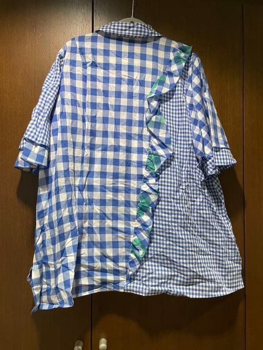 【ミセスストロベリー】☆新品☆FRAPBOIS チェック柄ブラウス