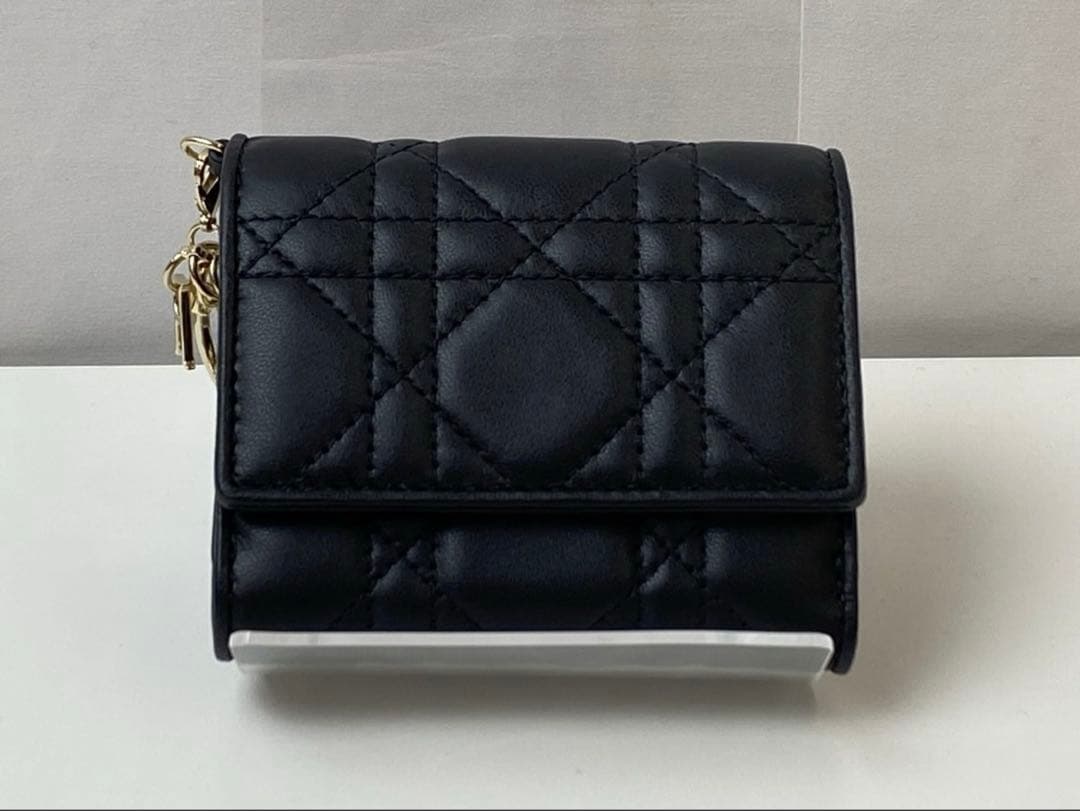 【新品】Dior レディディオール ロータスウォレット 財布