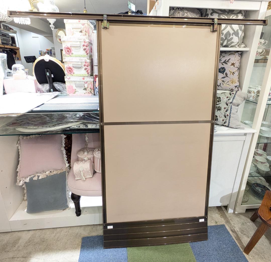 【希少】 姿見 スタジオ スライド 巨大 和室 襖 鏡 収納 フラダンス 着付け