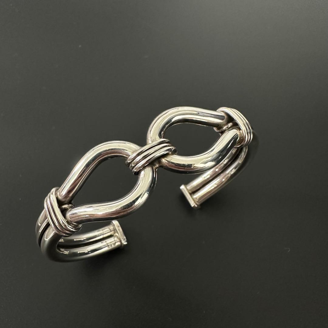 Navajo スティーブアルビソ ホースウィスパラー バングル　5mm厚