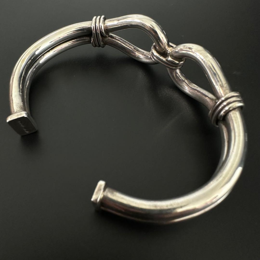 Navajo スティーブアルビソ ホースウィスパラー バングル　5mm厚