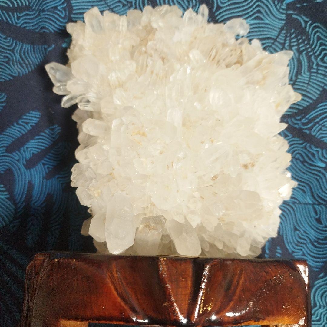 ヒマラヤ水晶　原石　台付