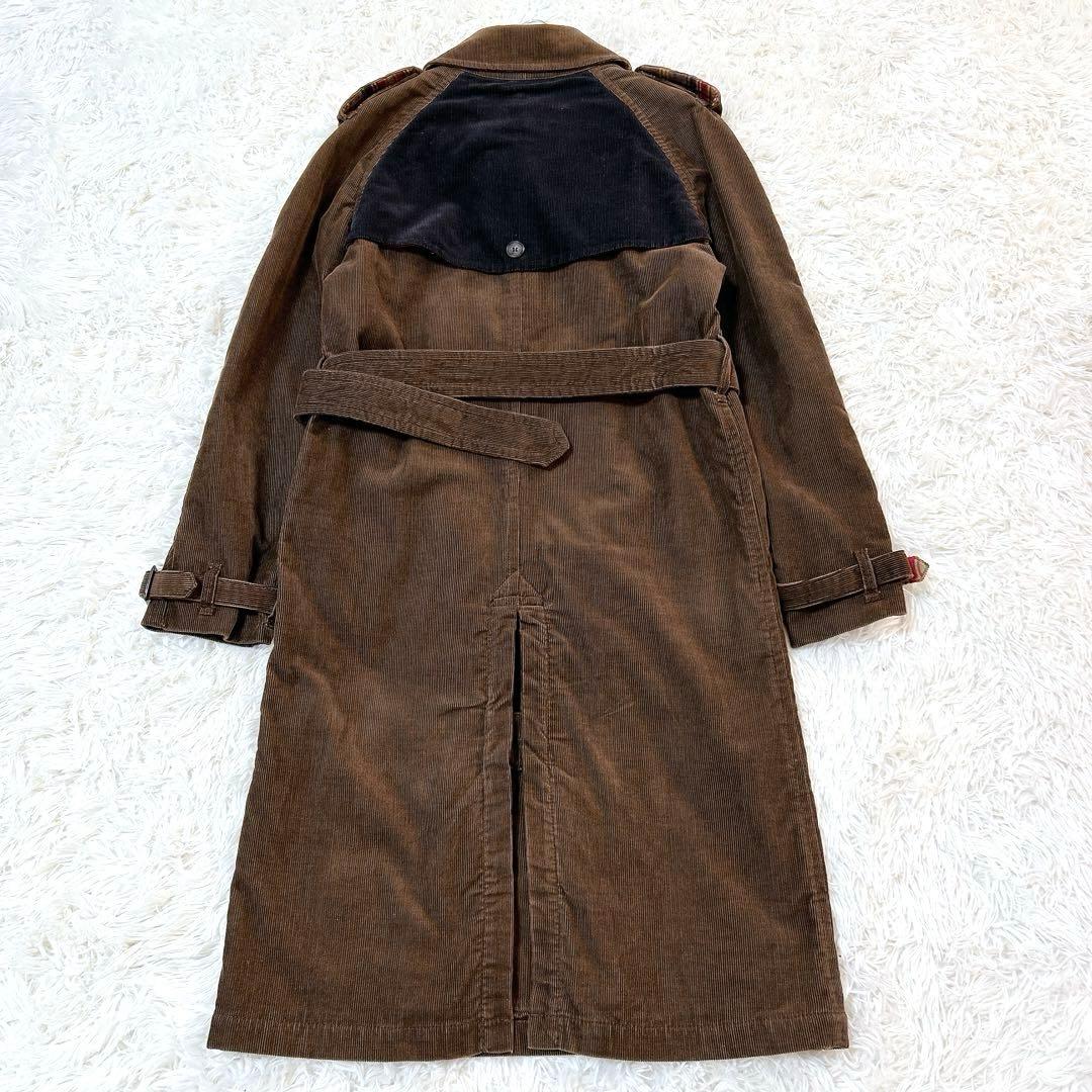 希少・良品✨SWAGGER コーデュロイ ダブルブレスト トレンチコート 刺繍