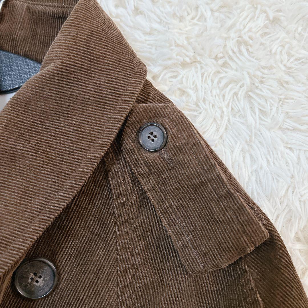 希少・良品✨SWAGGER コーデュロイ ダブルブレスト トレンチコート 刺繍