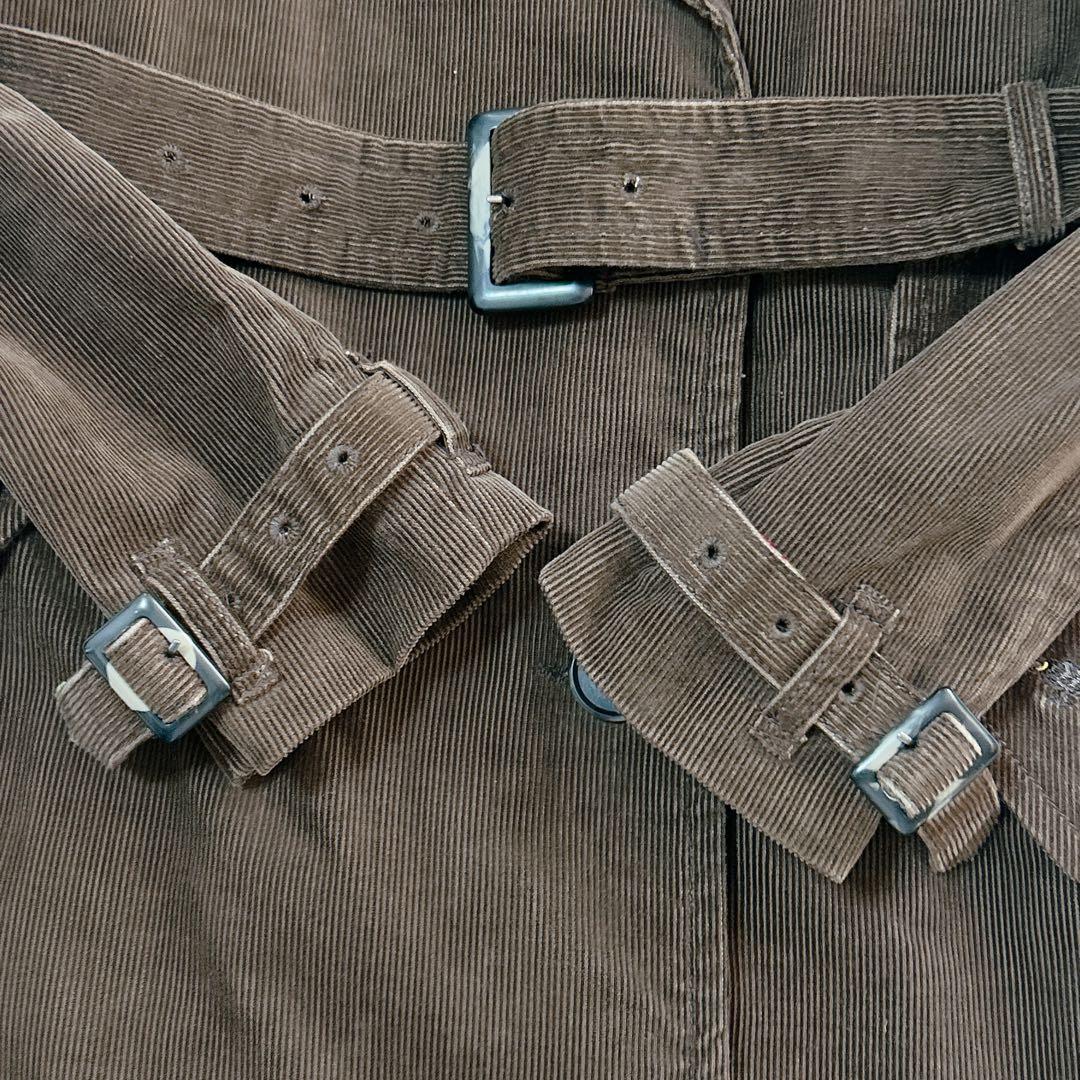 希少・良品✨SWAGGER コーデュロイ ダブルブレスト トレンチコート 刺繍