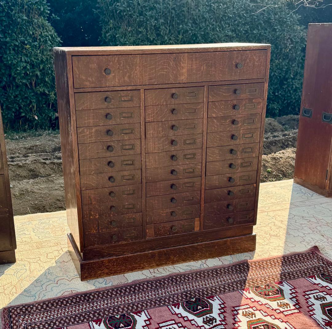 開け方を知ってる人だけが使える｜32杯の大正カラクリ箪笥