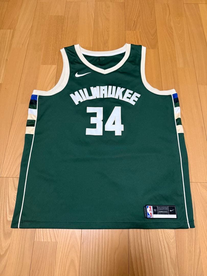 [海外限定]Nike Milwaukee BucksAntetounmpo 34