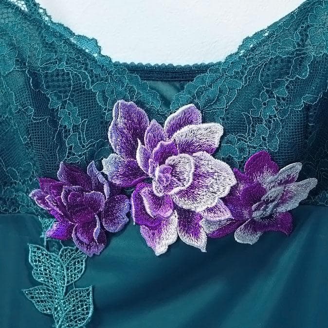 ◆ワコール◆サルート 83グループ スリップ◆L-85◆STJ283◆グリーン◆