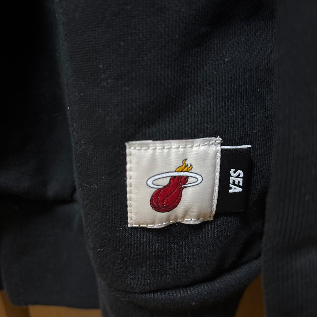 ウェア wind and sea NBA miami HEAT MIAMI XL
