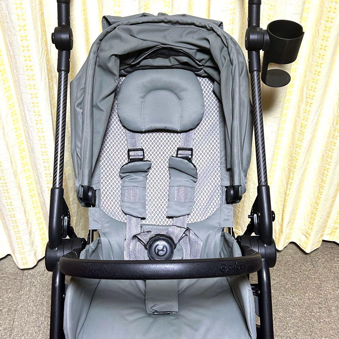 美品 cybex サイベックス メリオカーボン ソーホーグレー両対面 付属品多数