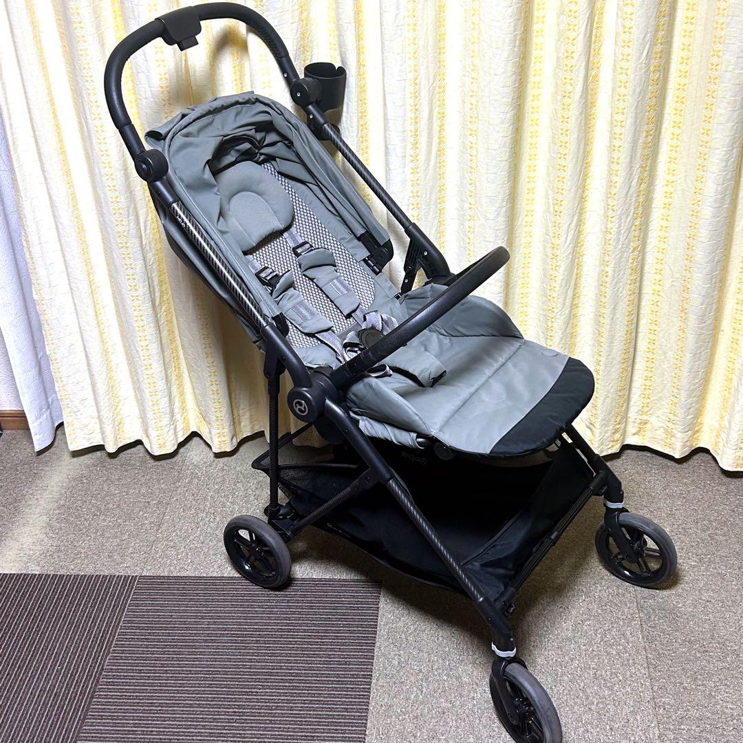 美品 cybex サイベックス メリオカーボン ソーホーグレー両対面 付属品多数