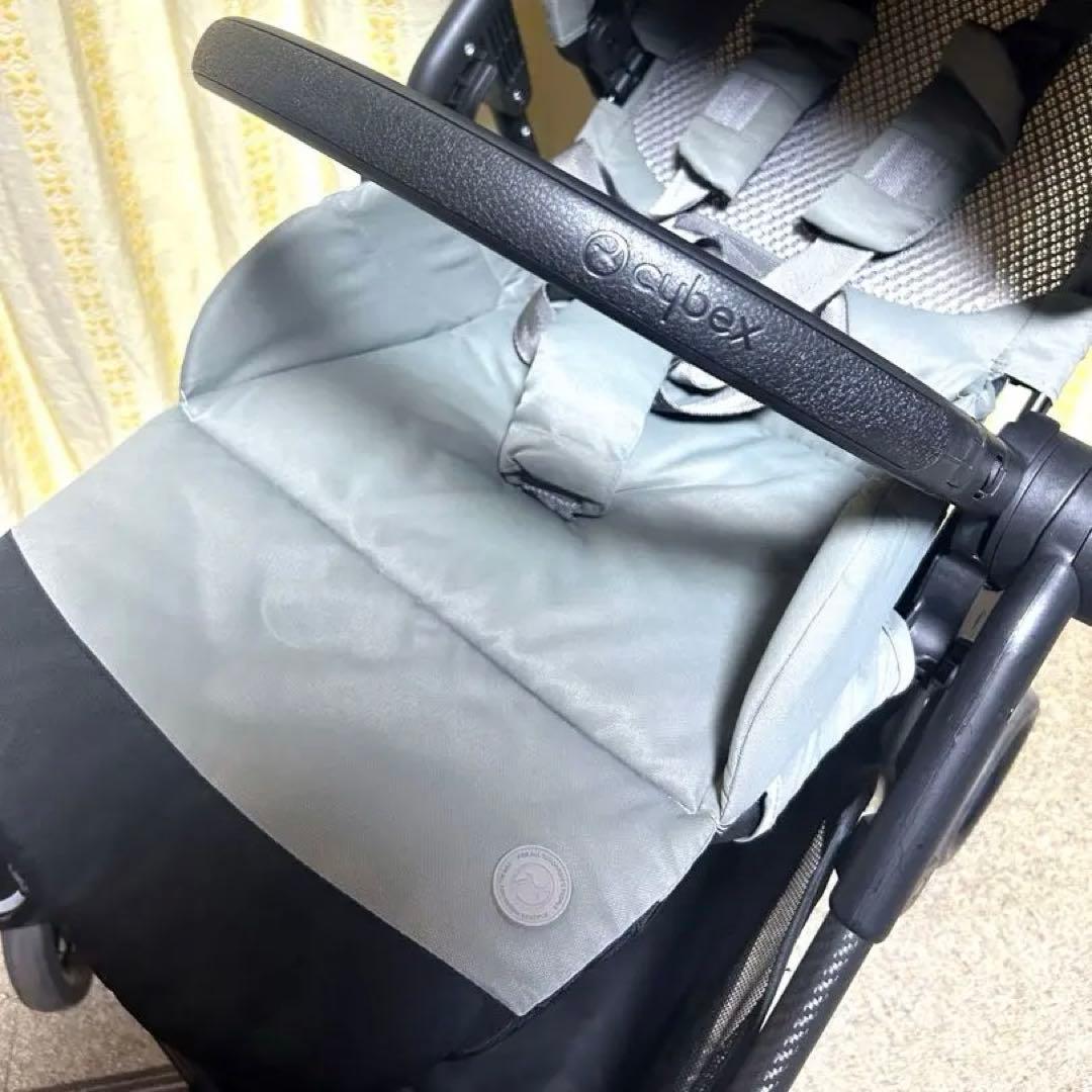 美品 cybex サイベックス メリオカーボン ソーホーグレー両対面 付属品多数