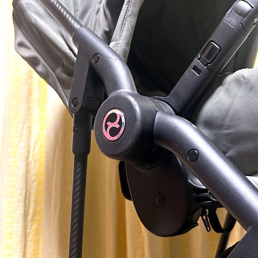 美品 cybex サイベックス メリオカーボン ソーホーグレー両対面 付属品多数