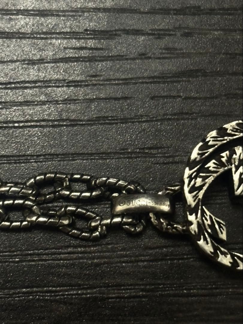 シルバーGUCCIネックレス 値下げ〇