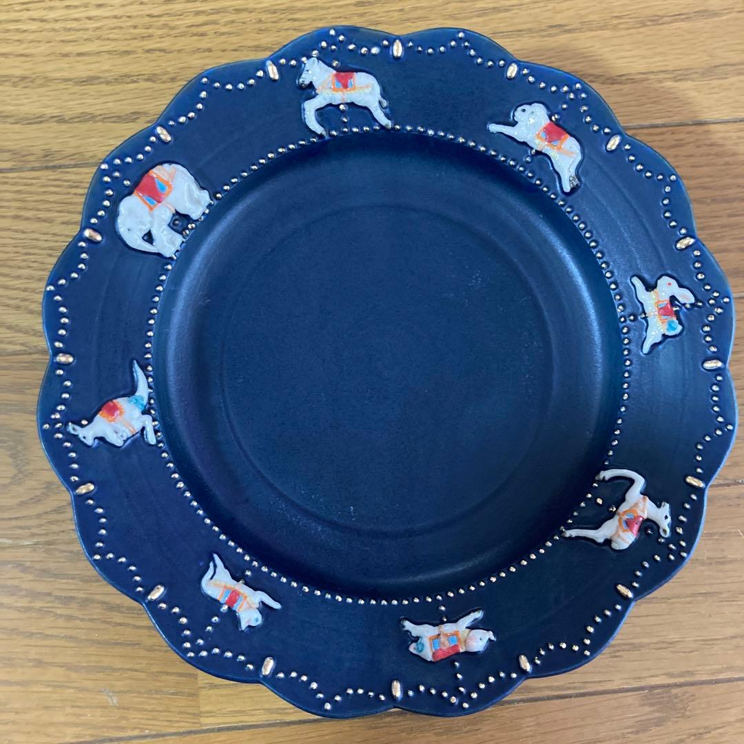 佐々木忍　メリーゴランドプレート　大皿