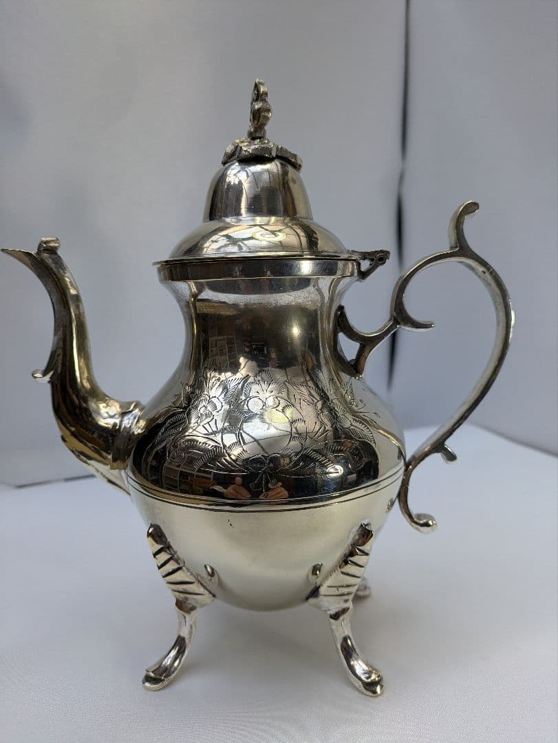 ☆b525、銀製品 シルバープレート コーヒーポット ティーポット b