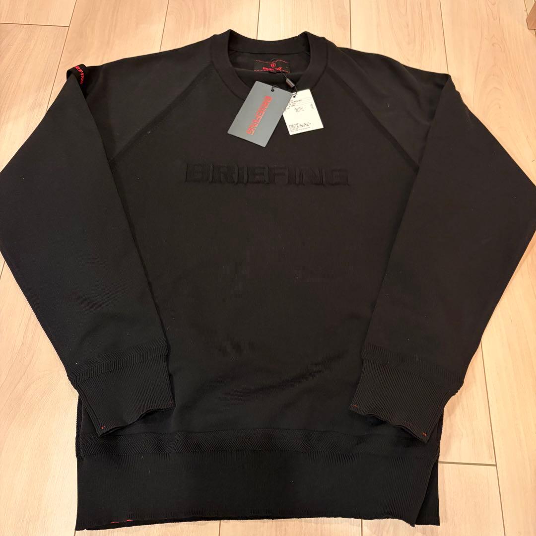 ブリーフィングゴルフMS WR CREWNECK KNIT