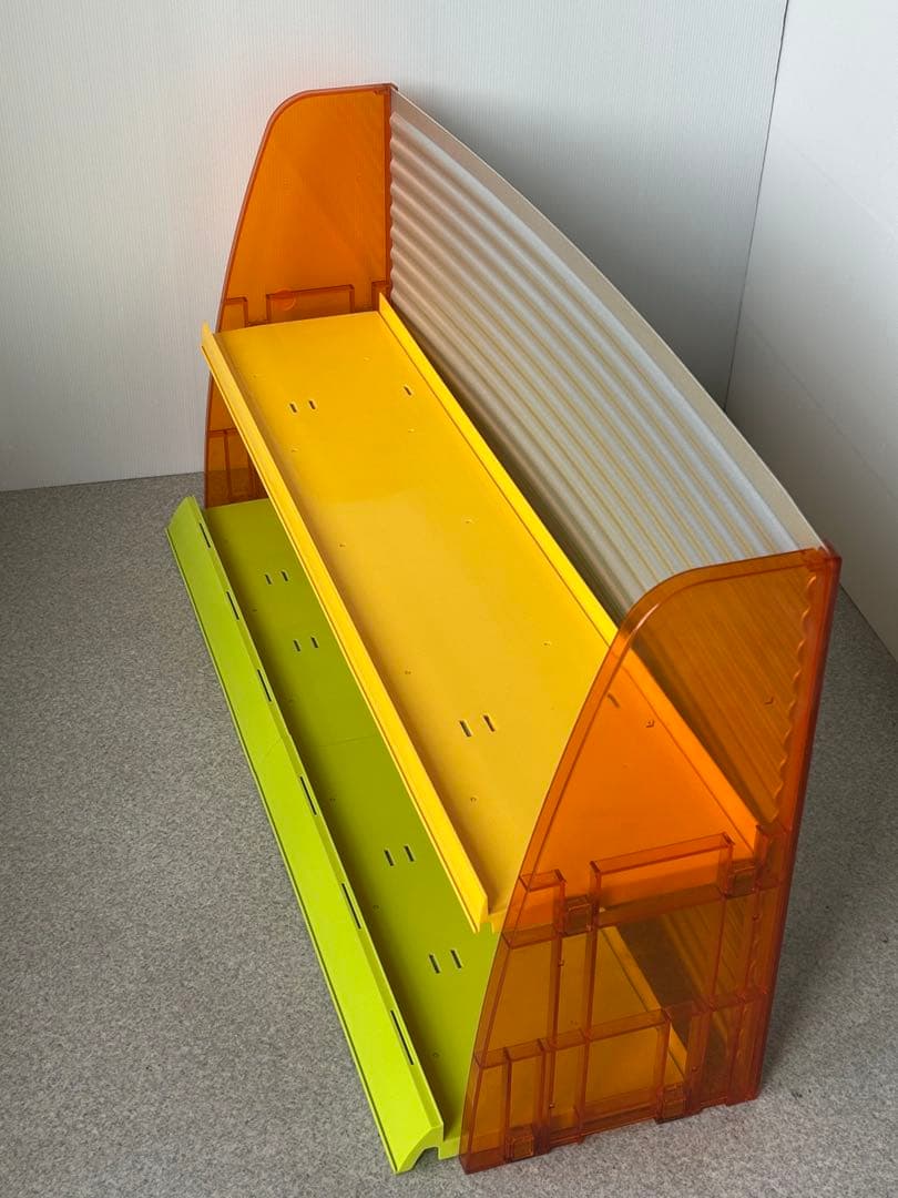 ヴィンテージ　プラスチック　アクリル　ラック　収納棚　スペースエイジ レトロ