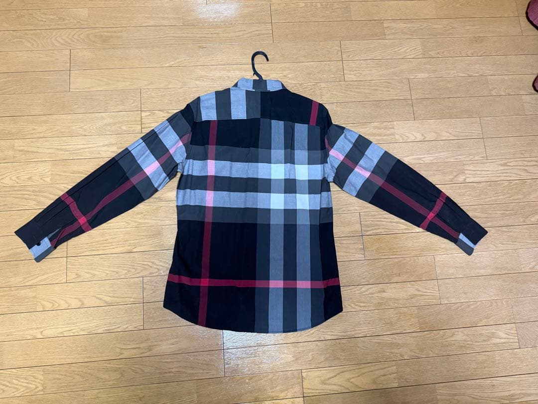 BURBERRY チェック柄 長袖シャツ