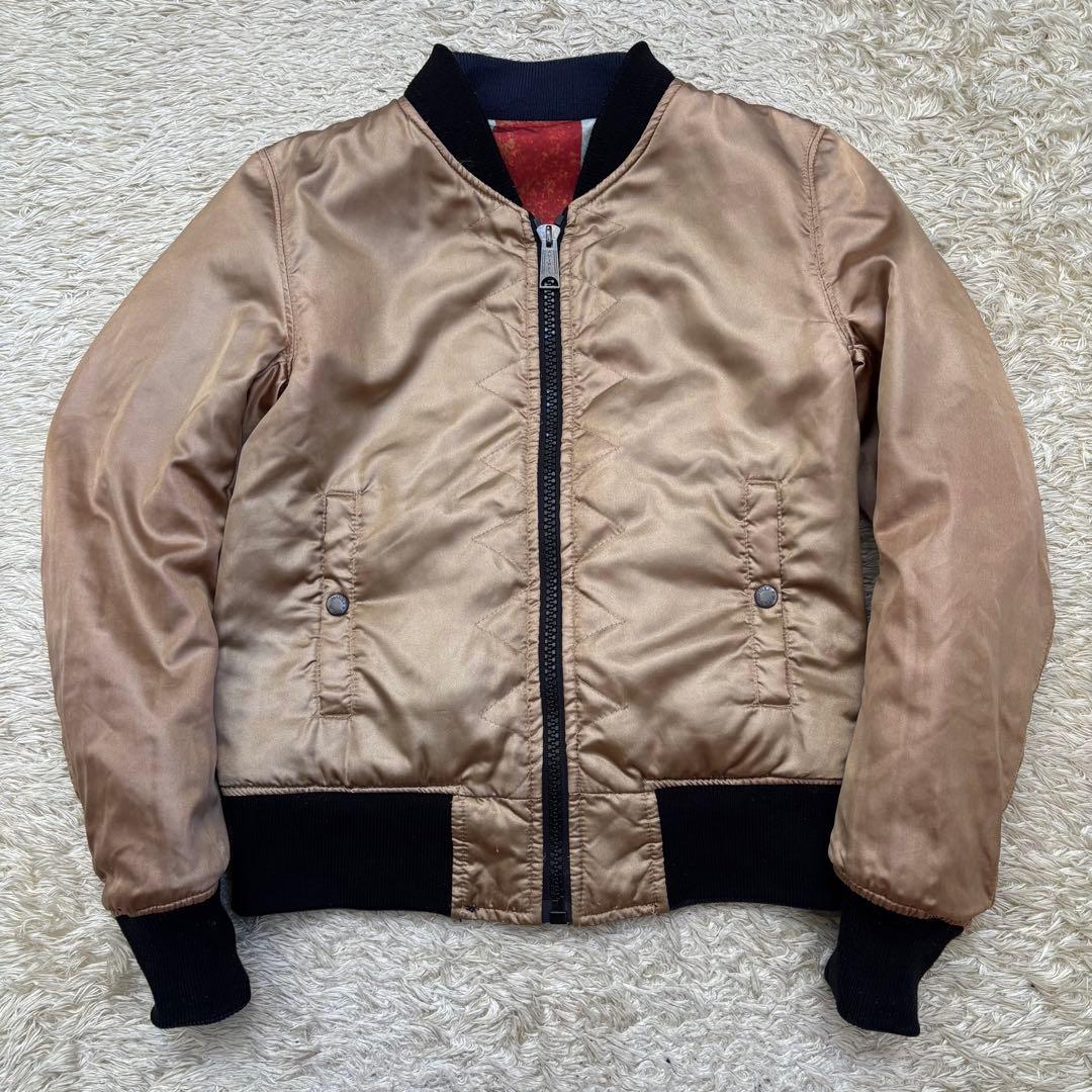 限定　AVIREX 35周年限定モデル　MA-1 ユニオンジャックリバーシブル