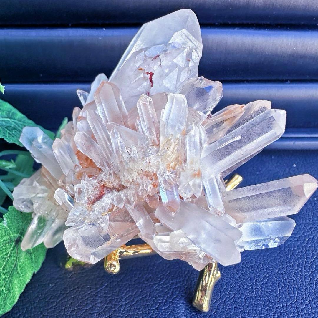 爆レア❗️浄化❗️超綺麗♡超強いパワー ピンク ヒマラヤ クラスター天然石A1431