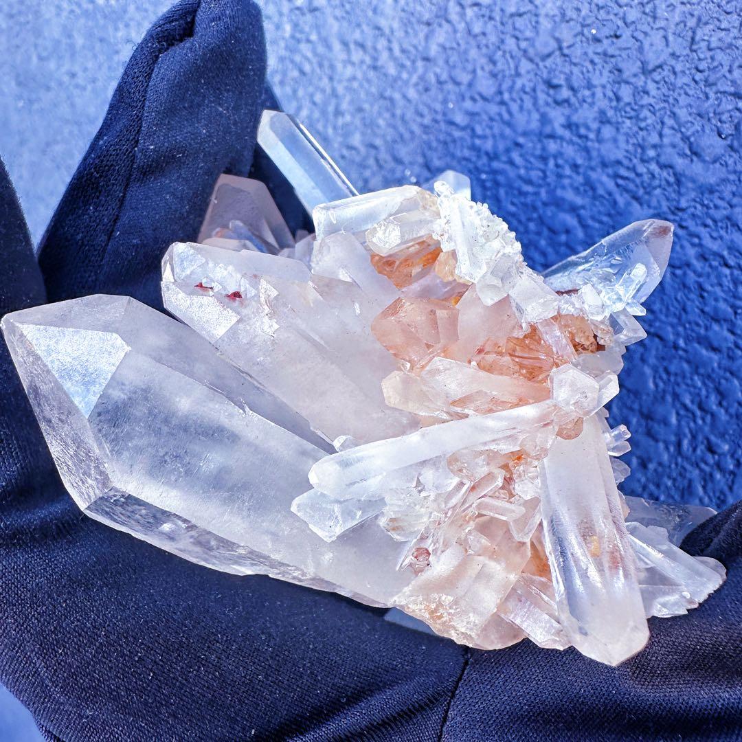 爆レア❗️浄化❗️超綺麗♡超強いパワー ピンク ヒマラヤ クラスター天然石A1431