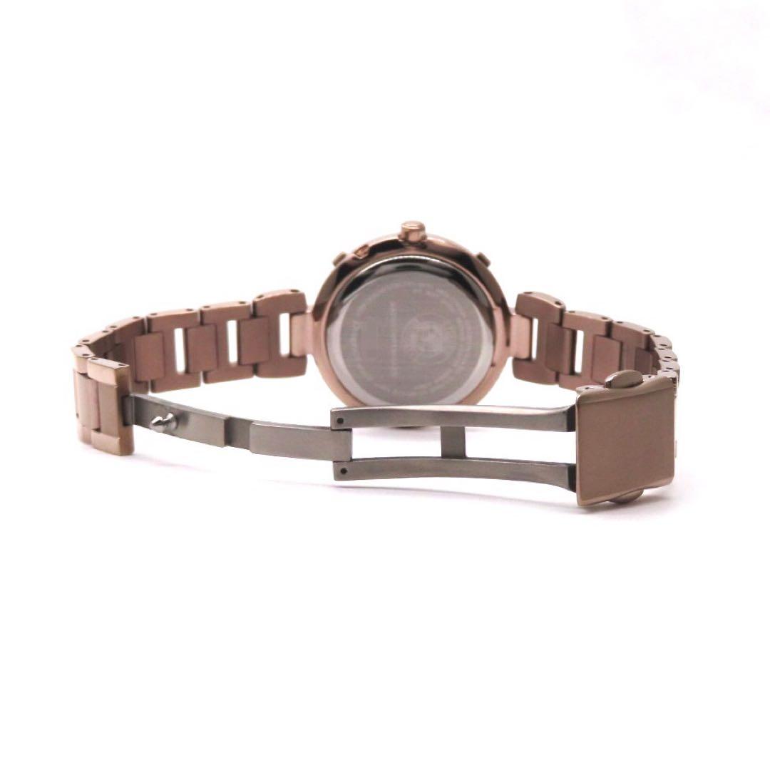 美品 EC1047 57A クロスシー 電波ソーラー シチズン 時計 ティタニア