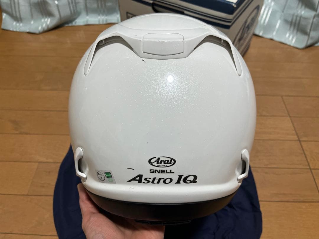 ARAI Astro IQ Lサイズ スモークシールド付