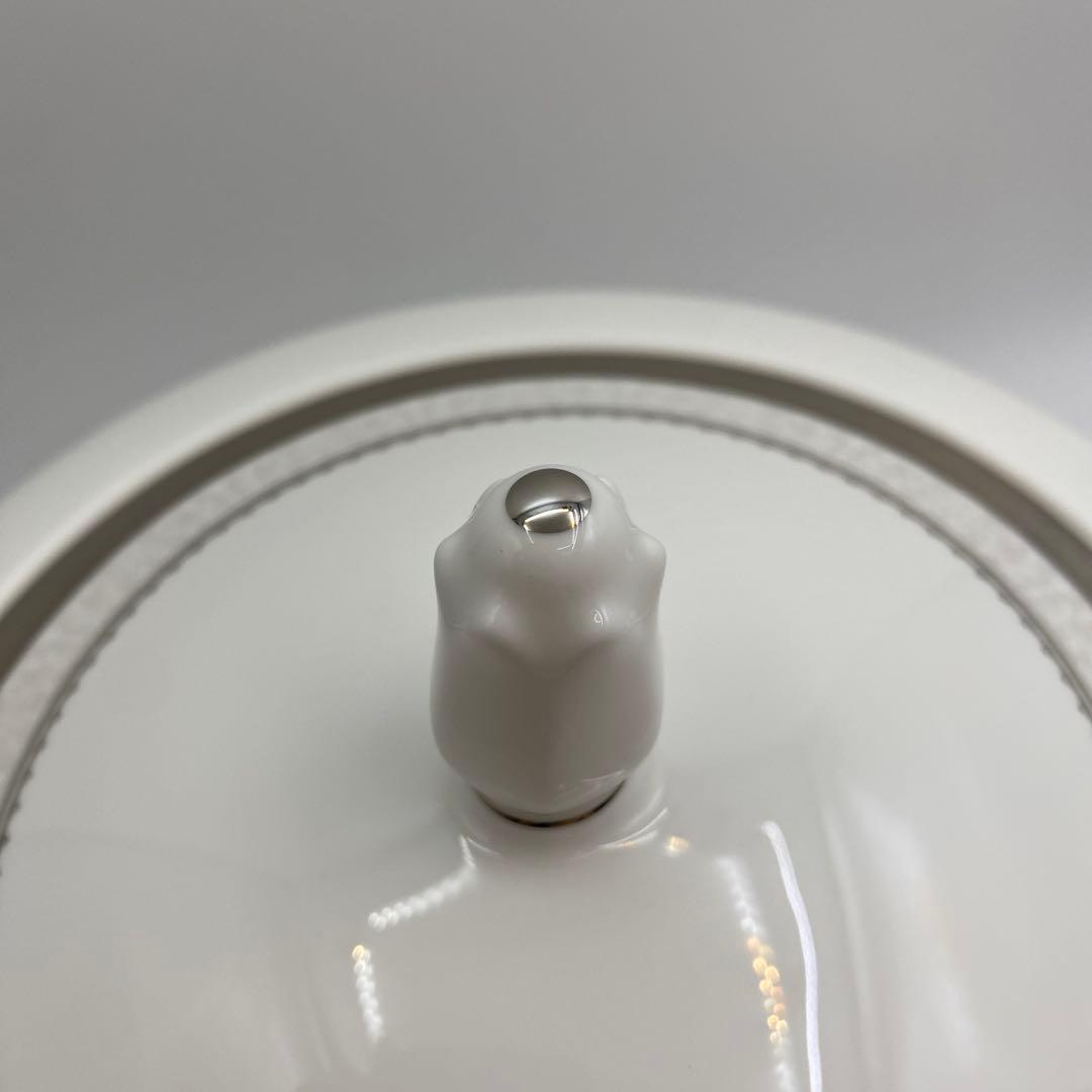 Noritake スープポット 白磁