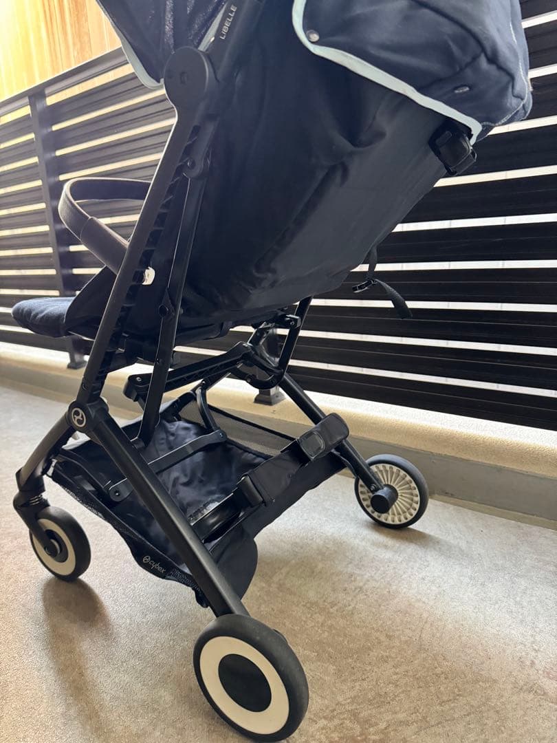 サイベックス リベル ベビーカー オーシャンブルー　安全ベルト