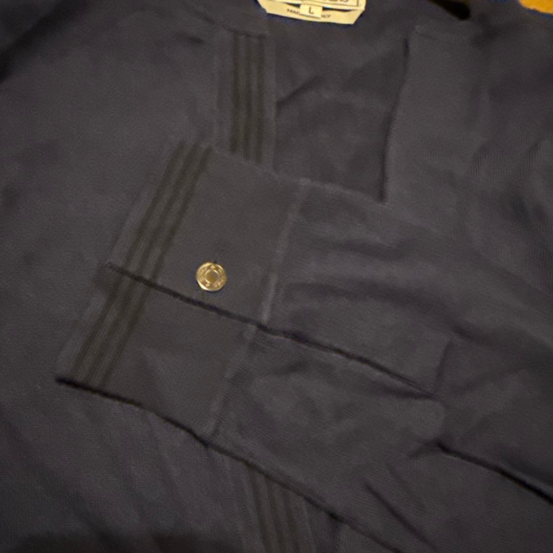 【未使用品】HERMES シルクVネック長袖カットソー