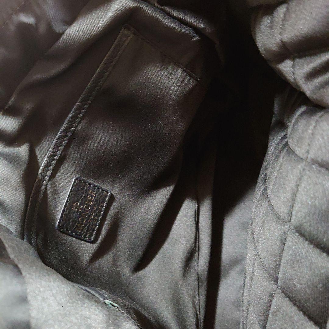 タイムセールMONCLERグレー キルティング トートバッグ