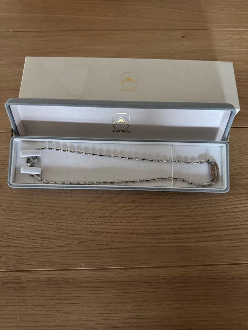 HEARTZ メタリックネックレスⅡ（43cm / シルバー）　ハーツ