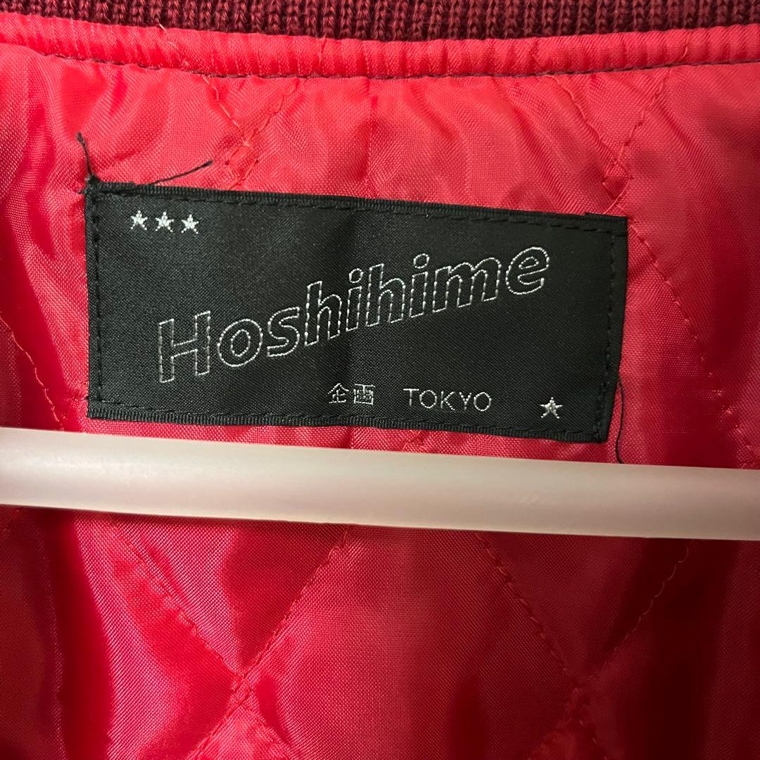 Hoshihime スカジャン 刺繍 鷹 バラ 3L YOKOSUKA