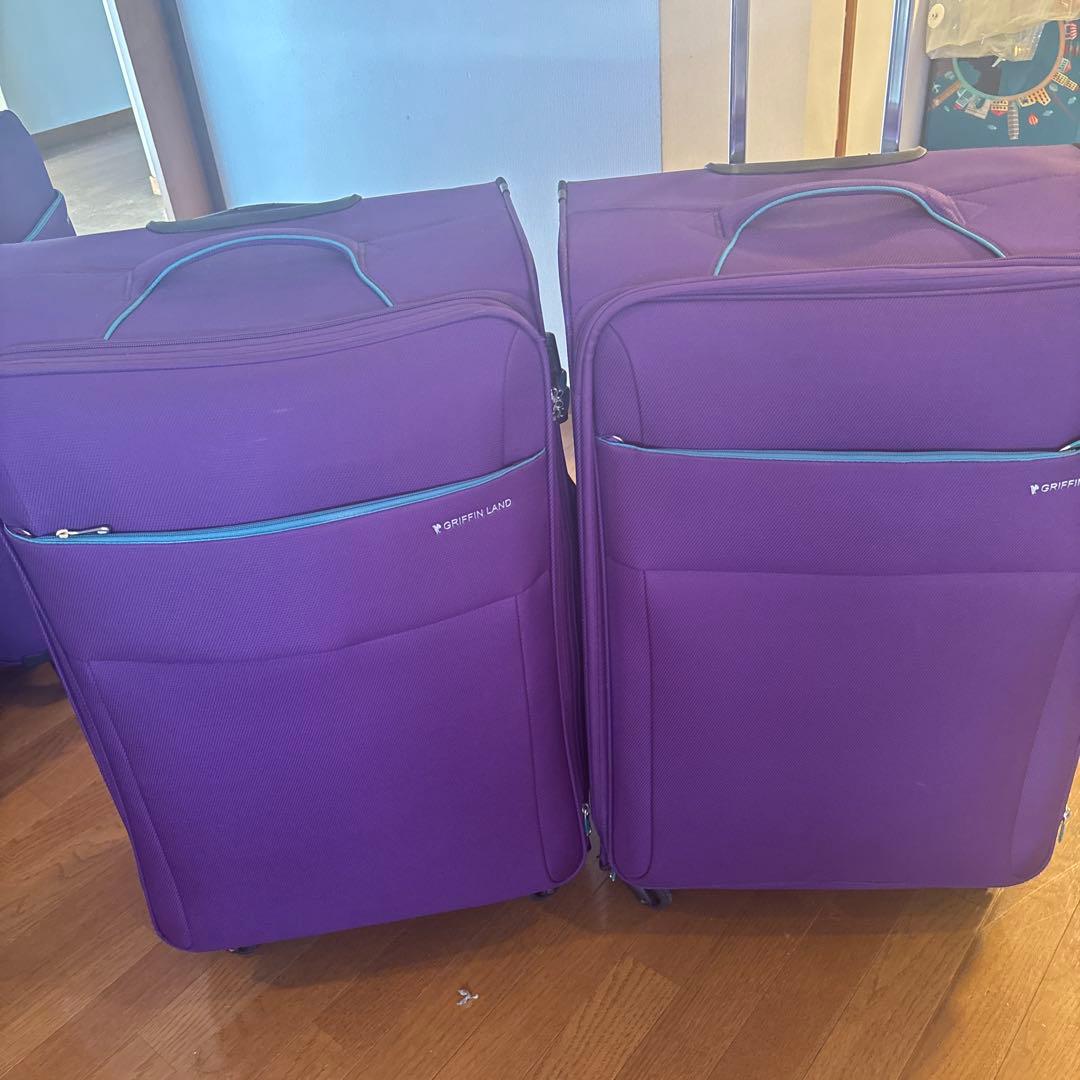 GRIFFIN LAND 紫色 キャリーケース 2個セット